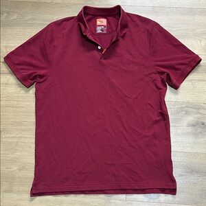 Nike Men's Burgundy Polo Shirt